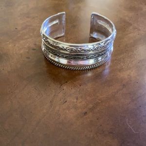 Silpada Multi Pattern Cuff